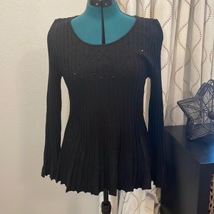 Skye’s The Limit dressy black sweater size PL